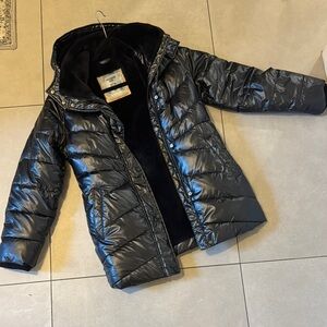 Abercrombie & Fitch Black Quilted Puffer Jacket